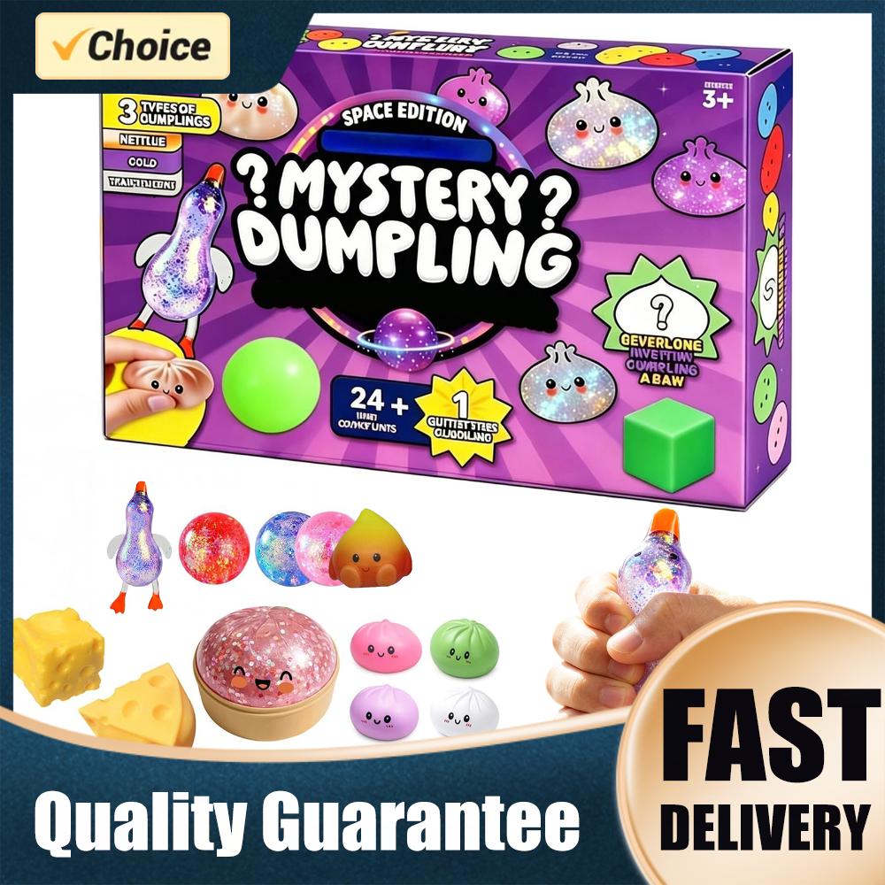 Advent Calendar Gift - Simulatie Flash Dumpling Drukbal Langzaam Terugverende