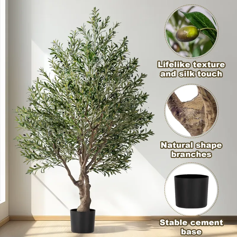 TikTok grote kunstmatige olijf - Christmas Tree Artificial recensie en prijs