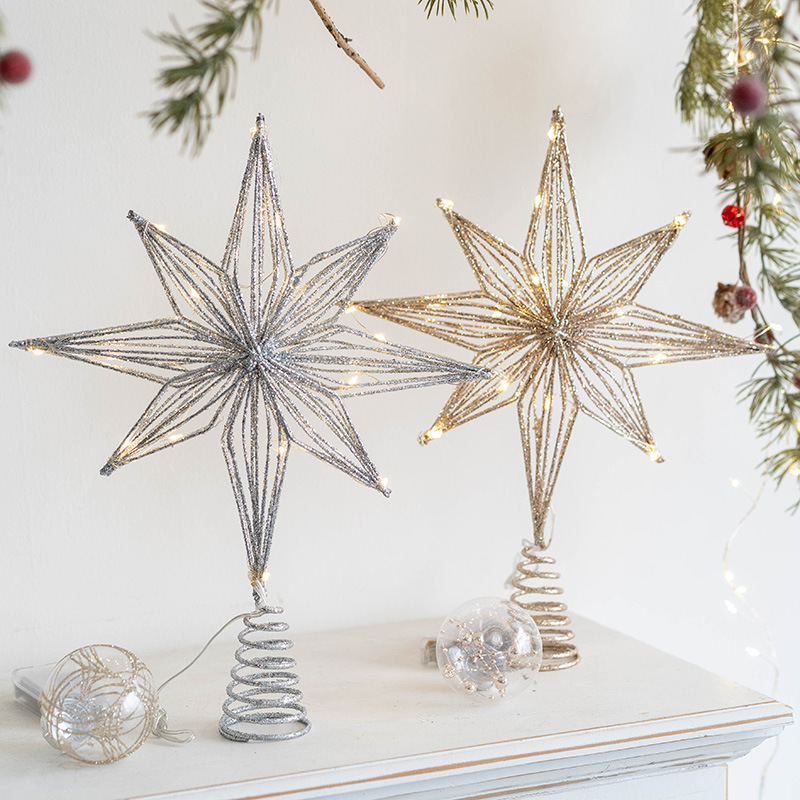 30 cm Led Ster Kerstboom Toppe - Star Tree Topper recensie en prijs