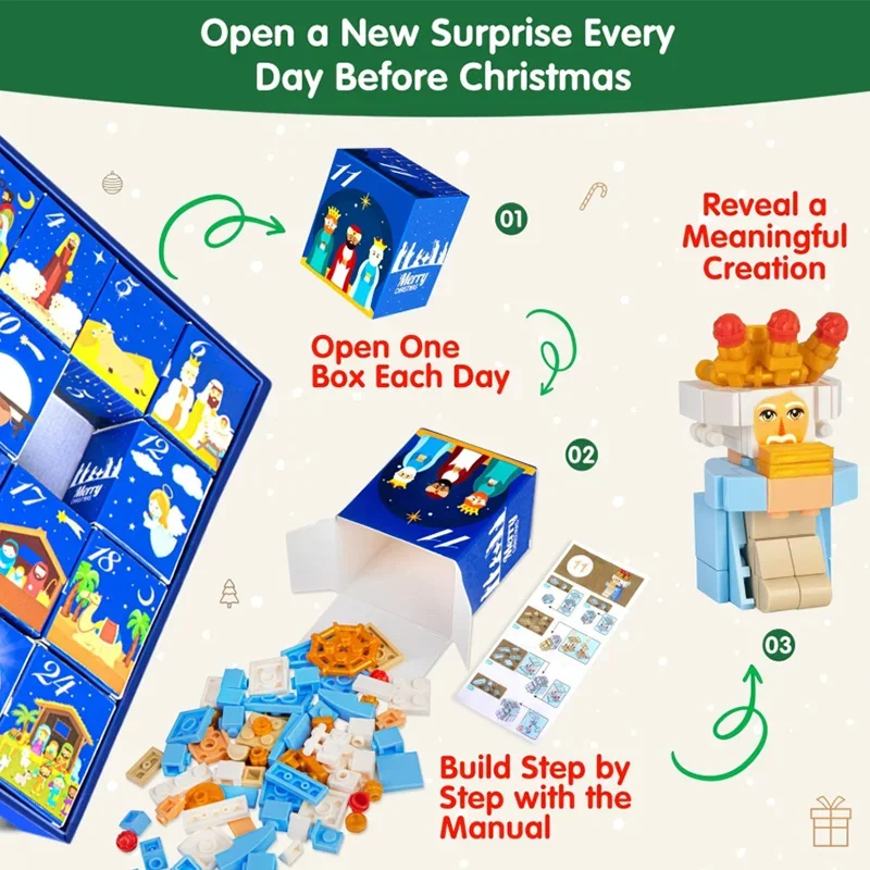DIY Kerst Adventskalender Gesc - Advent Calendar Gift recensie en prijs